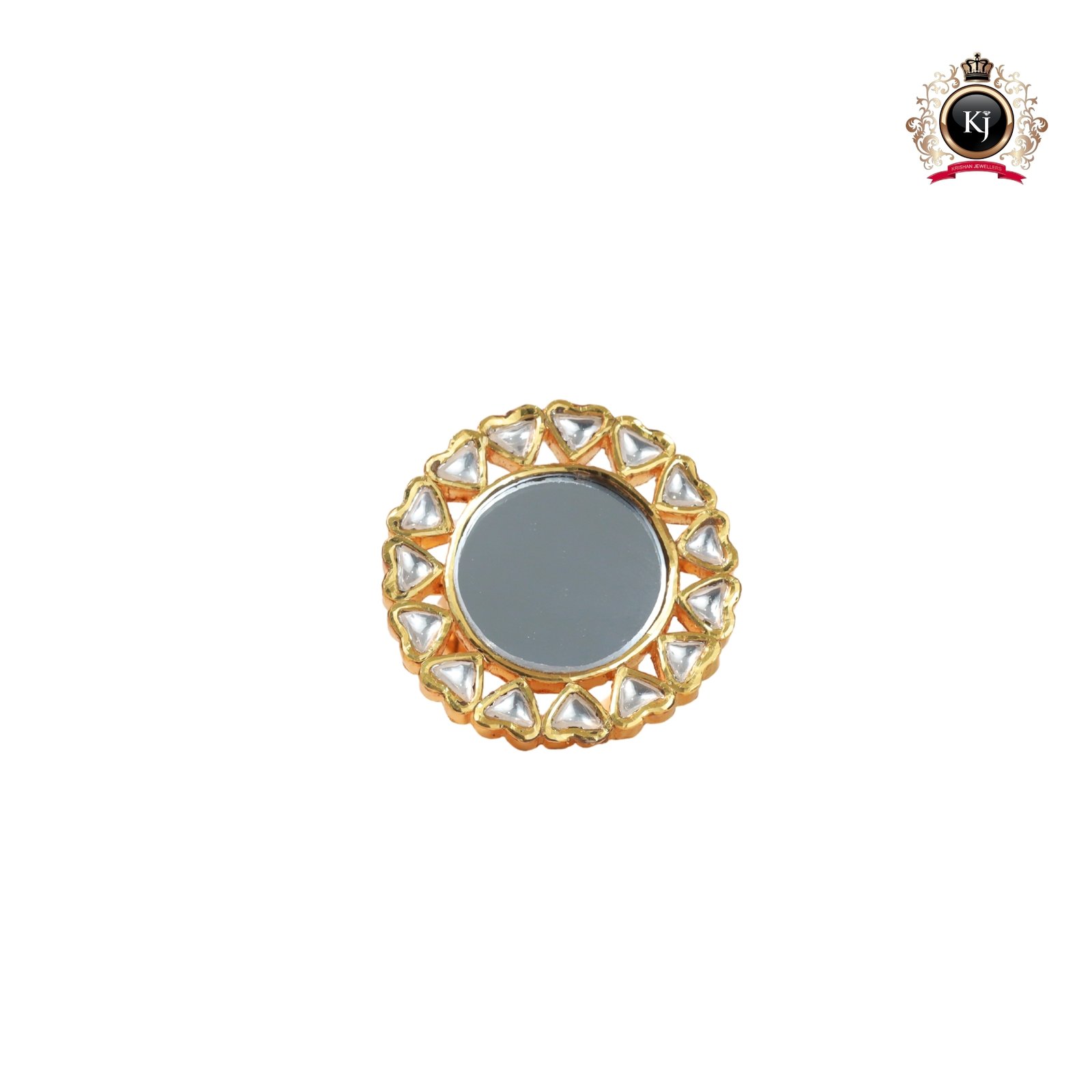 Rajdarshan Ring β 22K Gold Polki/Kundan Ring