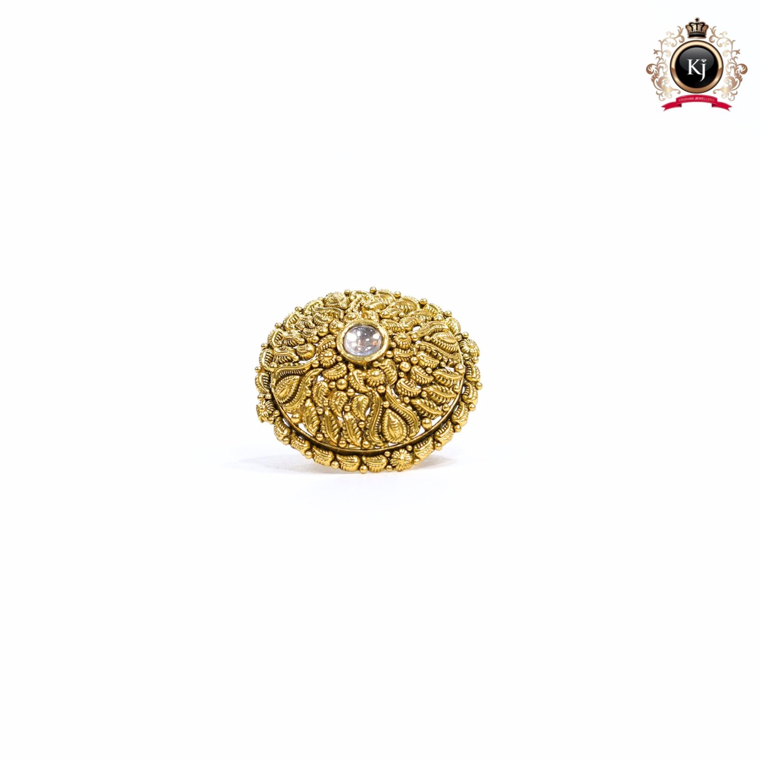 Rajratna Ring – 22K Gold Heritage Ring