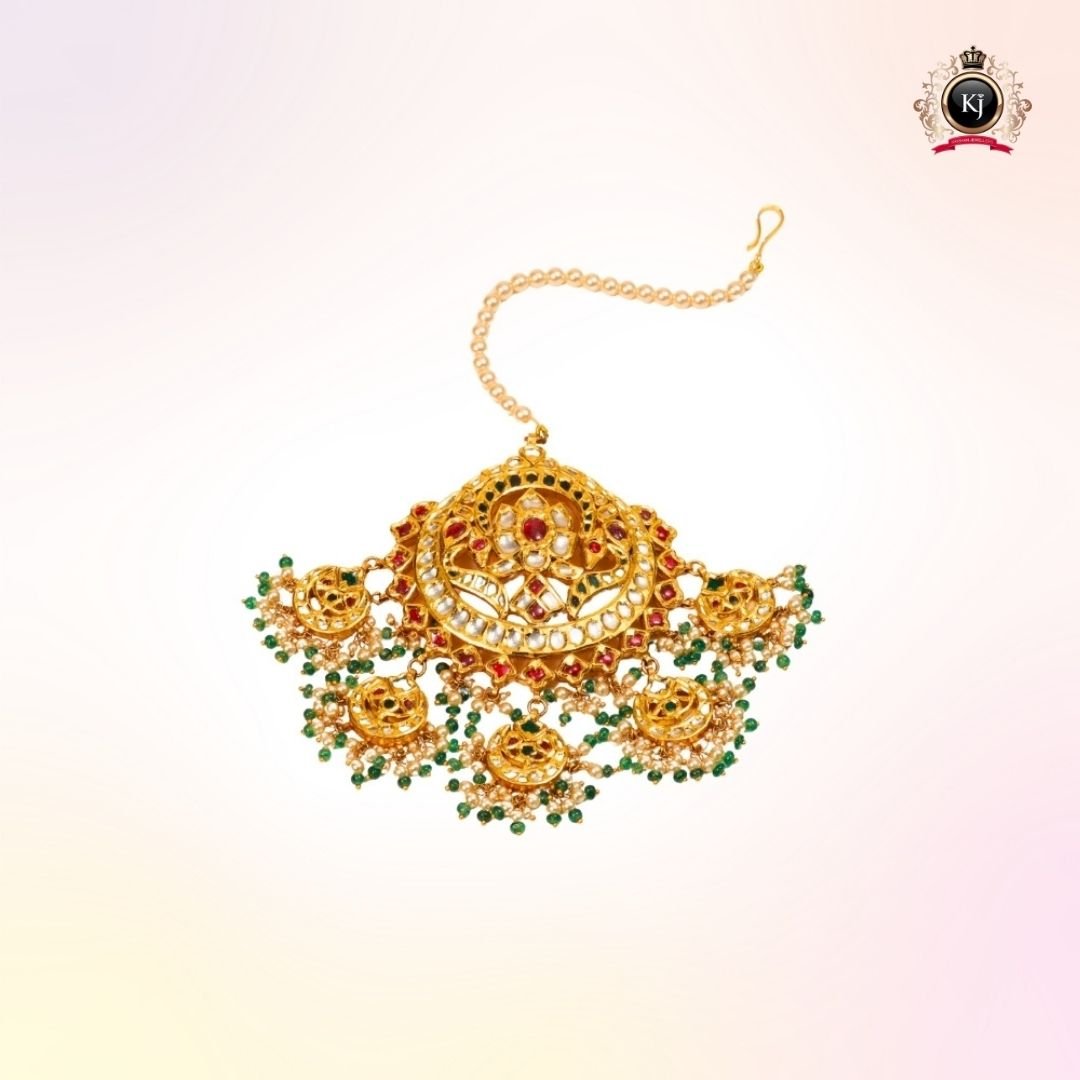 Patiala-e-Noor – 22K Gold Kundan Tikka