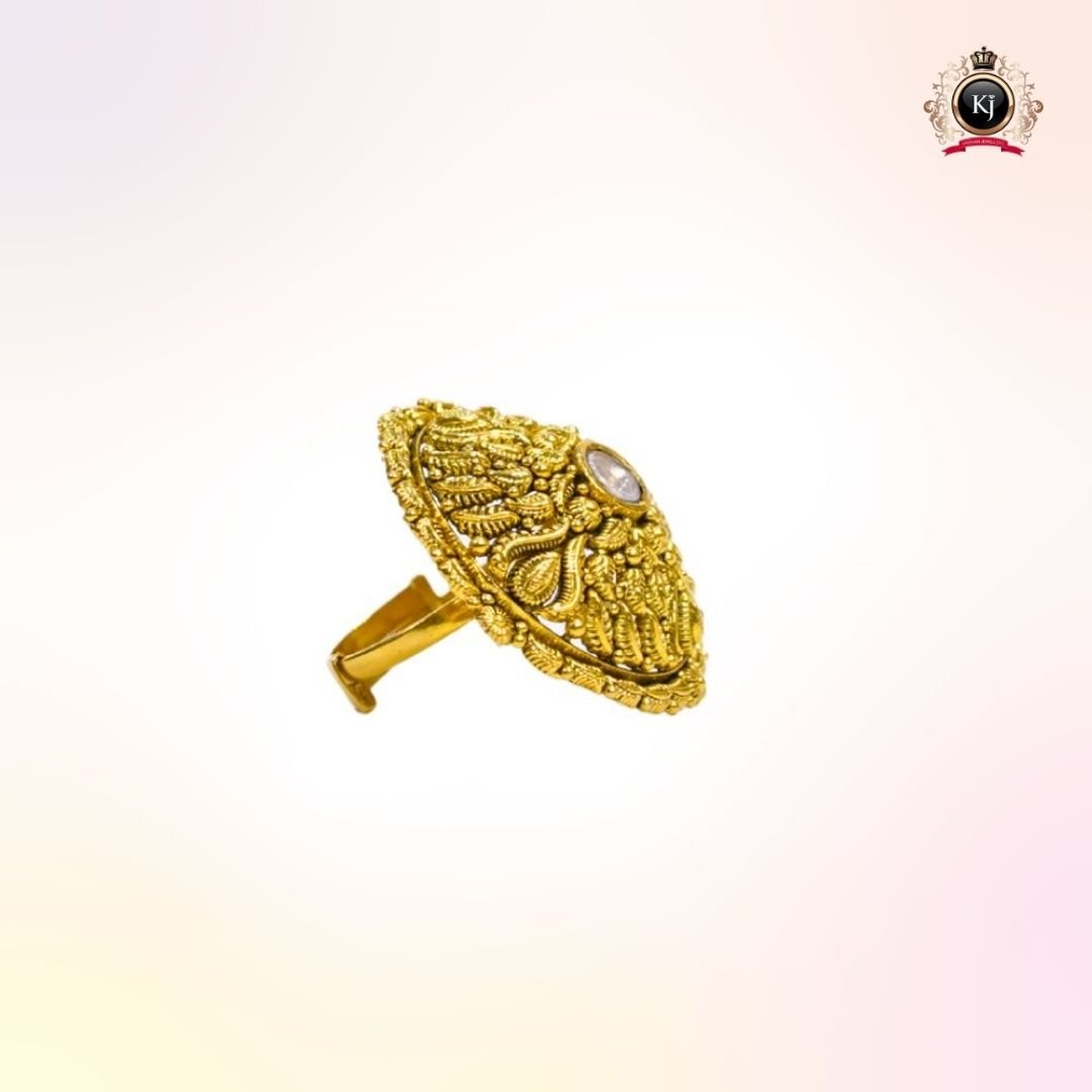 Rajratna Ring – 22K Gold Heritage Ring