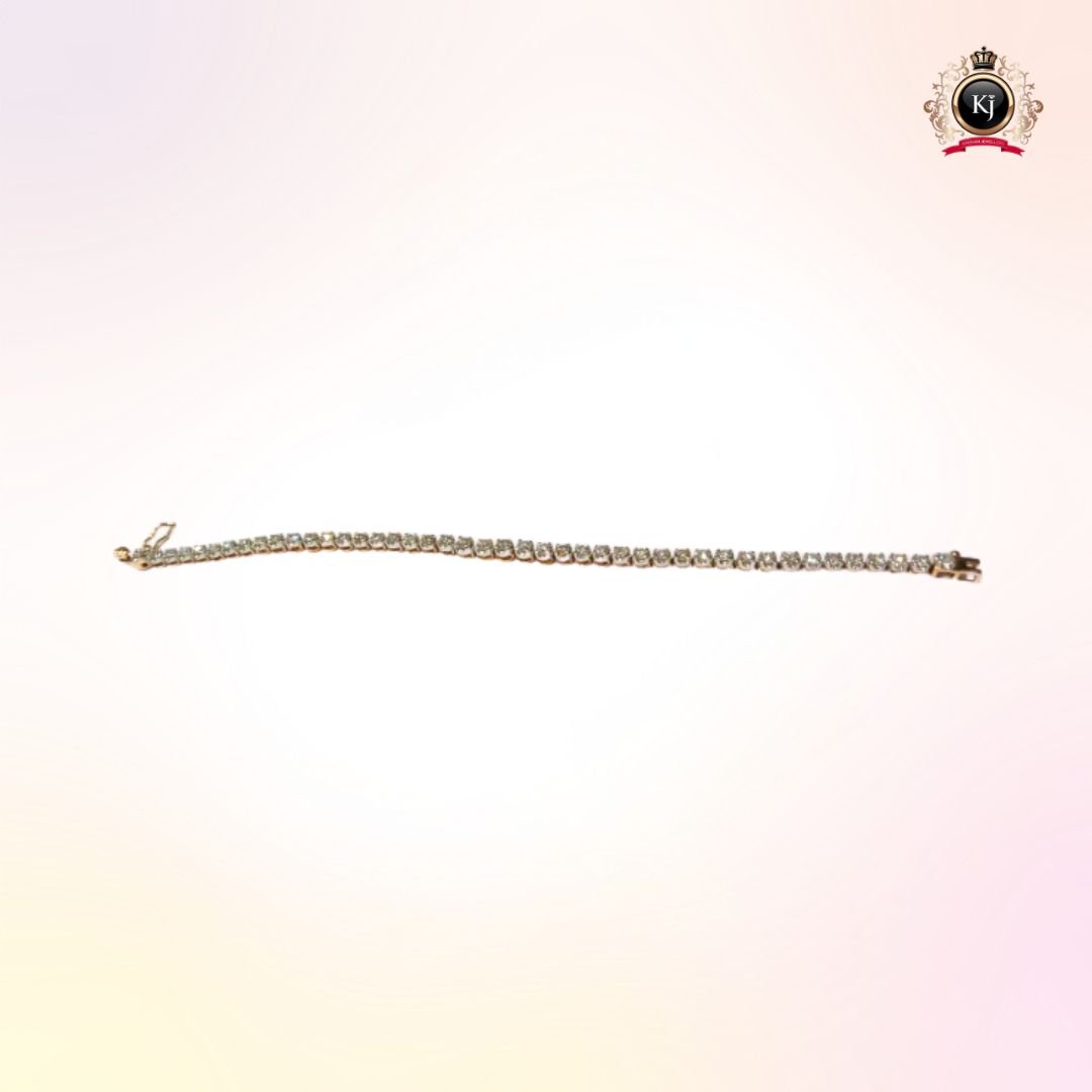 Celestial Line – Diamond Tennis Bracelet