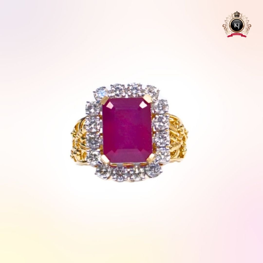 Red Aurora – Ruby & Diamond Ring
