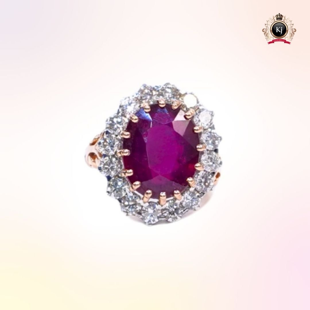 Maharani Ruby – Diamond & Ruby Ring